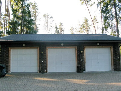 Строительство гаража на 3 места